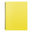 Picture of DISPLAY BOOK A4 X20 SPIRAL NEON YELLOW